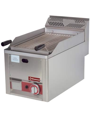 Grill pierre de lave gaz -Top-