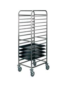 Echelle à platines 20x 600x400, espace 75 mm