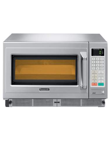 Micro-ondes professionnel 1350 W, "combi" inox