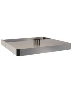 Hotte avec moteur (421 M3/h), fours "Extra - large"  06L - 12L