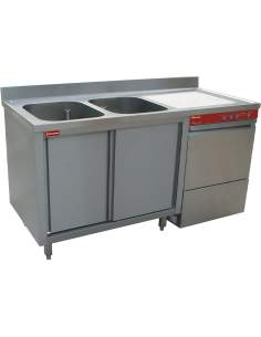Ensemble plonge sur armoire/lave-vaisselle