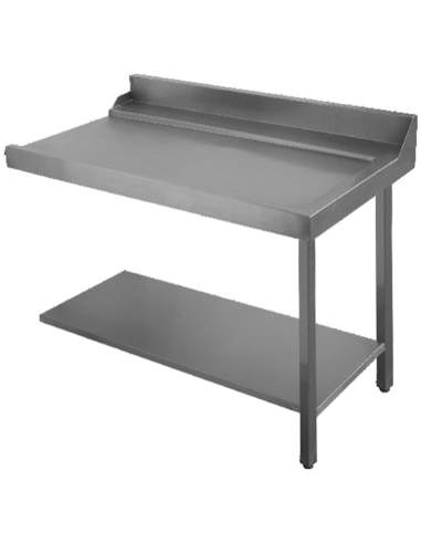 Table sortie "droite" conf. 90° (paniers 600x500)