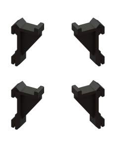 Clips (Kit 4 pièces) support grilles