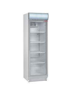 Vitrine vent.T° positive 380 lit, avec caisson lumineux