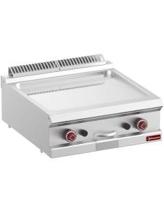 Plaque de cuisson gaz lisse chrome dur, module 1/1  -Top-