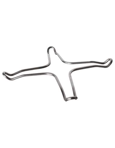 Réduction pour grille feux vifs (acier inox)