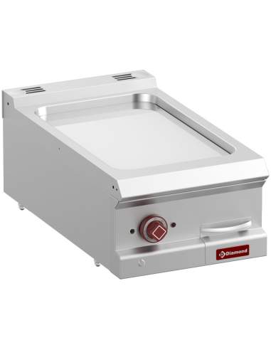Plaque de cuisson électrique, lisse au chrome dur, module 1/2  -Top-