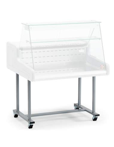 Chariot pour comptoir vitrine