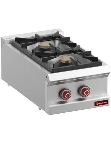Cuisinière gaz 2 feux vifs -Top-