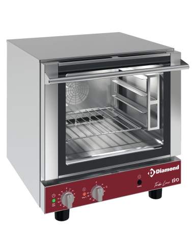 Four électrique à convection, 4x GN 2/3 + humidificateur manuel