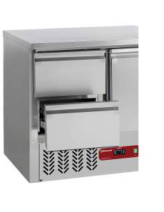 Kit bloc tiroirs (1/2 + 1/2 h100), pour SA...