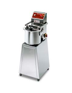 Cutter inox, 15 Lit, sur socle, 2 vitesses