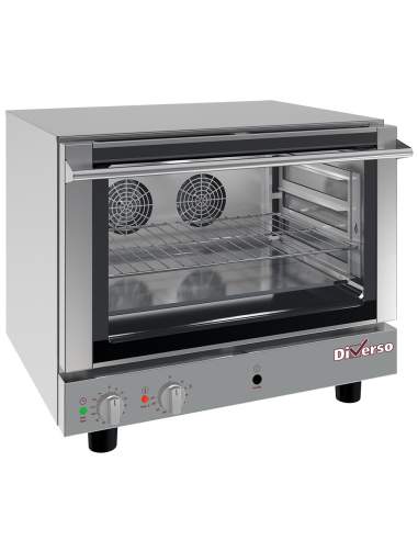 Four électrique à convection, 4x 600x400 mm + humidificateur manuel
