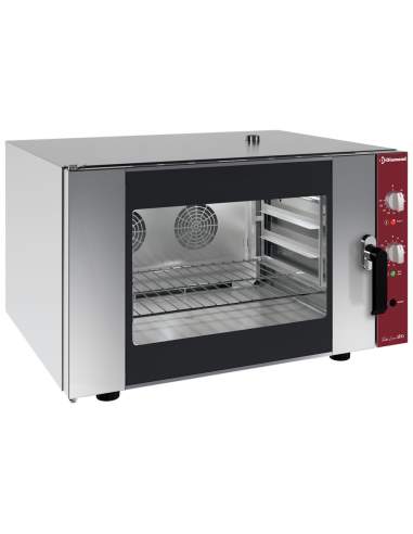 Four électrique à convection 4x GN 1/1 + humidificateur manuel (230/1N)