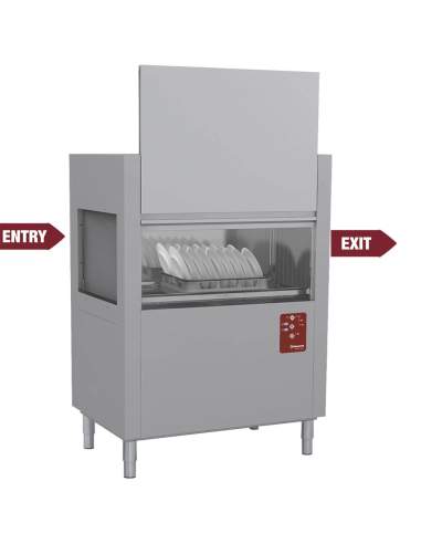 Lave-vaisselle  à traction de paniers 120 Pan/h