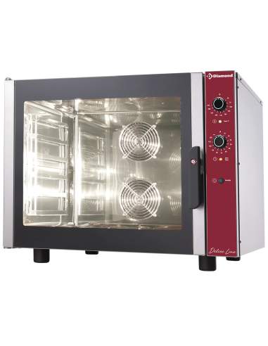 Four électrique à convection , 6x 600x400 mm + humidificateur manuel