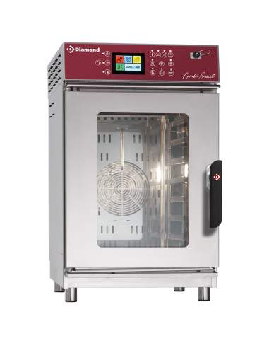 Four vapeur/convection électrique, 7x GN1/1 Touch Screen + Auto-Cleaning