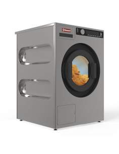 Lave-essoreuse "Inox-Titanium", avec pompe de décharge 8 Kg