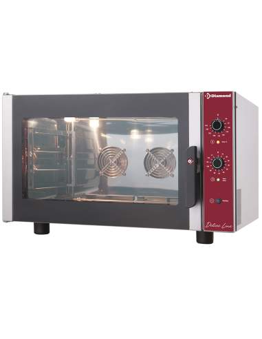 Four électrique à convection 4x 600x400 mm + humidificateur manuel