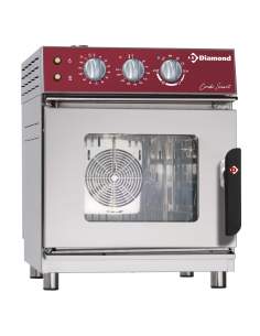 Four vapeur/convection électrique, 4x GN2/3 mécanique