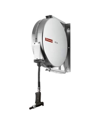 Poste de nettoyage, enrouleur automatique 15m.