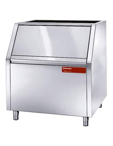 Bac de stockage de 200 kg. pour glaçons pleins