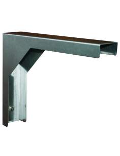 Console fixe pour étagères ajourées 300 mm