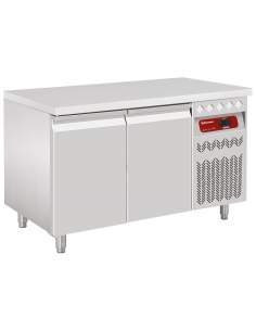 Table frigorifique ventilée, 2 portes GN 1/1, 260 Lit.