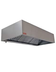 Hotte murale 4 filtres labyrinthes 500x500 mm