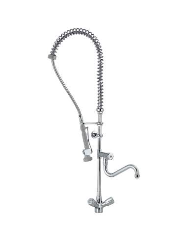 Douchette et robinet avec groupe mélangeur,"Heavy-Duty" (Sortie MONO)
