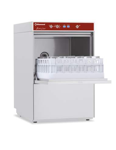 Lave-verres panier 400x400 mm " Full-Hygiène ", avec adoucisseur continu