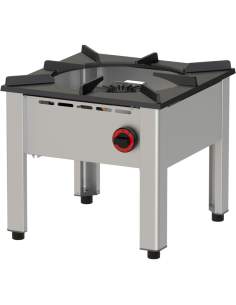 Réchaud bas à gaz, 1 feu (13Kw)