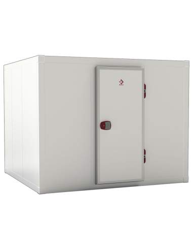 Chambre ISO 80, dim. int. 2630 x 1830 xh 2030 mm  (9,77 m³)