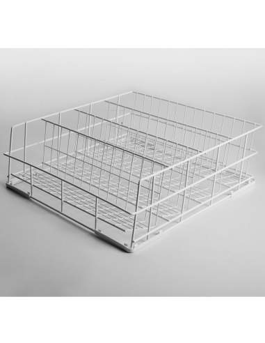Panier verres Ø 110 mm, 500x500 mm Rilsan