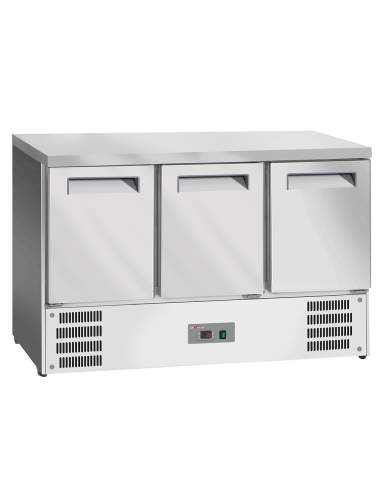 Table frigorifique, 3 portes GN 1/1