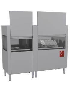 Lave-vaisselle à traction de paniers 200Pan/H