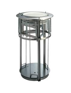 Elévateur neutre pour assiettes, capacité 50-60 Ø 180-280 mm