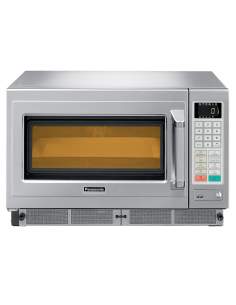 Micro-ondes professionnel 1350 W, "combi" inox