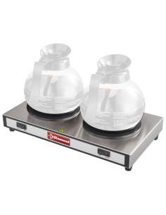 Plaques chauffantes pour 2 carafes