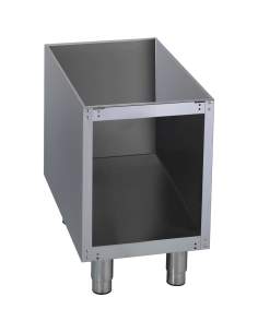 Soubassement ouvert pour grill, 1/2 module