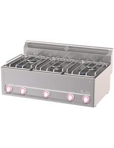Cuisinière 5 feux gaz, -Top-