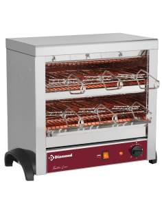 Toaster 6 pinces au quartz