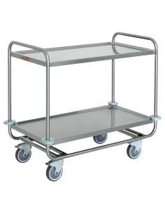 Chariot de service 2 niveaux