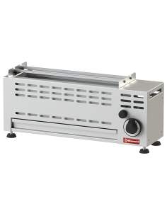 Grill Brochettes gaz - 1 bruleur - 1 x7 KW