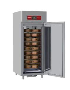 Armoire de maturation fermenting aging pour fromages 850 Lit. ventilée, 1 porte, 20x GN 2/1