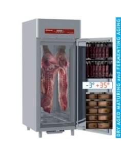 Armoire de maturation 850 Lit. ventilée, 1 porte vitrée, 20x GN 2/1