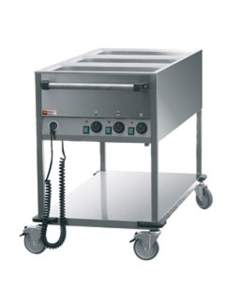 Chariot thermique 3 GN1/1, 3 températures