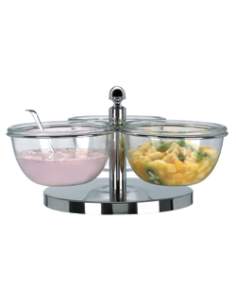 Porte yoghurt, 3 bols Ø 280 mm