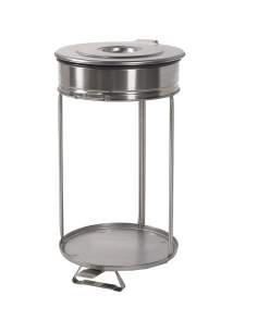 Chariot porte-sacs poubelles