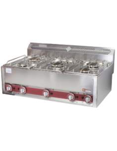 Cuisinière 5 feux gaz, -Top-